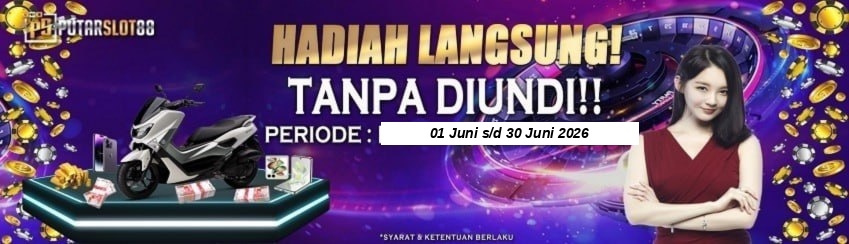 EVENT BONUS TOTAL DEPOSIT BULAN JUNI HUJAN HADIAH